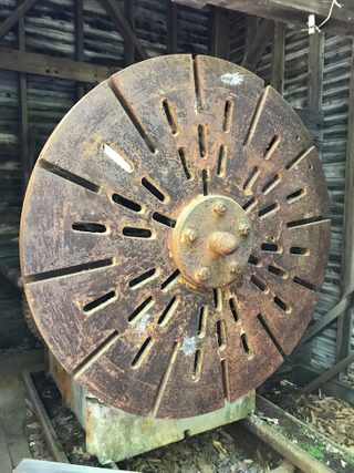 This thing stands about 6' tall and is 3" thick